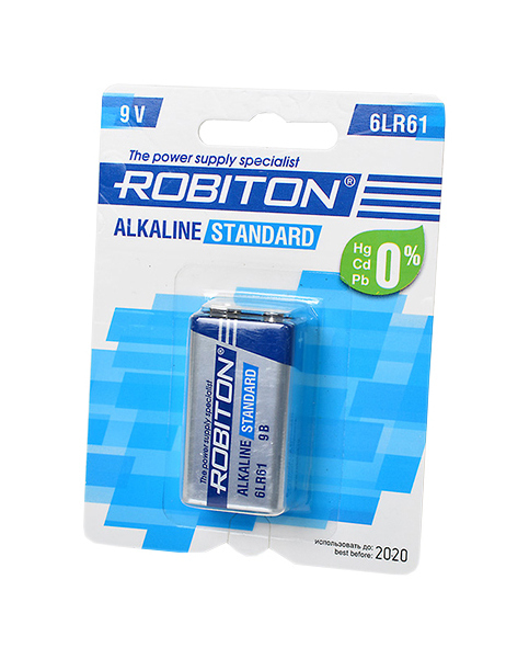 Baterija Robiton 6LR61 617-286 1 vnt