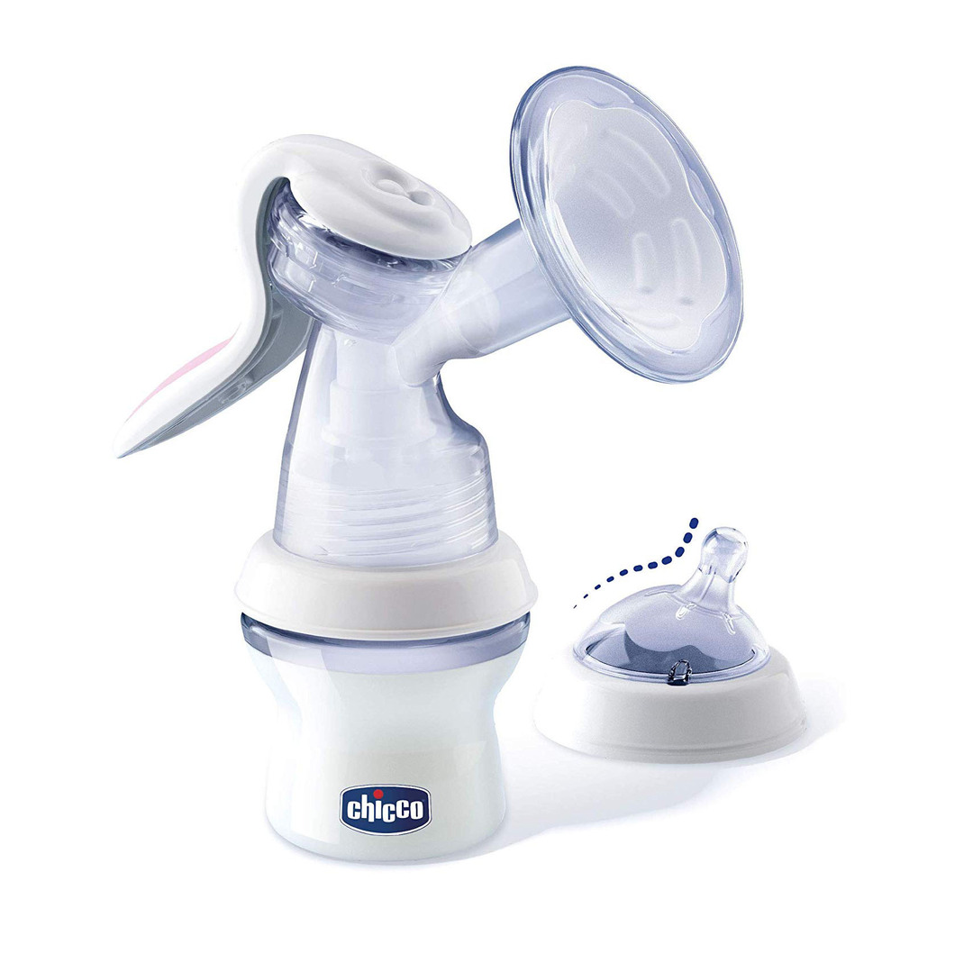 Chicco Natural Feeling Handmilchpumpe mit Flasche 340624005