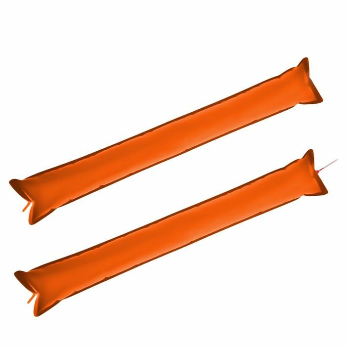 Baton de ventilateur, lot de 2, orange