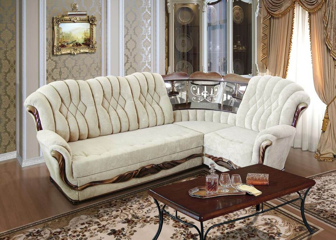 idee fotografiche d'angolo di divani classici