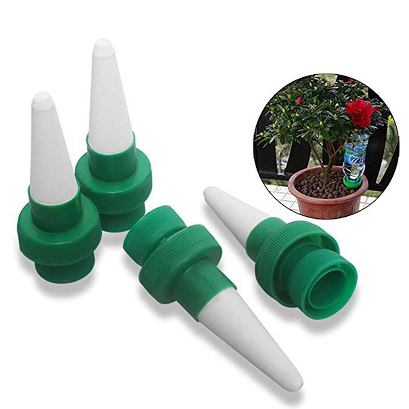  XD-AD2 4 Pcs. Automatic Drip Irrigation Travel Household Water Bottle Drops Device Set Auto Watering