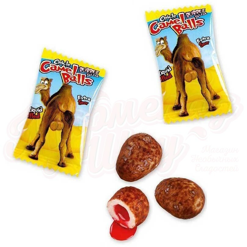 Chewing-gum ufs de chameau Boules de chameau Fini 5,5 gr.