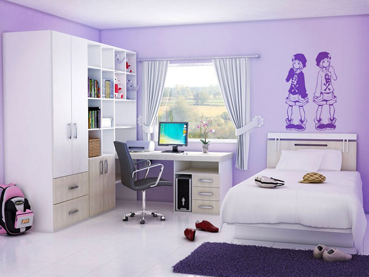 Dormitorio para una adolescente FOTO: avatars.mds.yandex.net