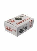 41 mm SL metal kağıtlar için klips. siyah, 12 adet, kartonda. kutu 13-Ningbo JJ-SL212020