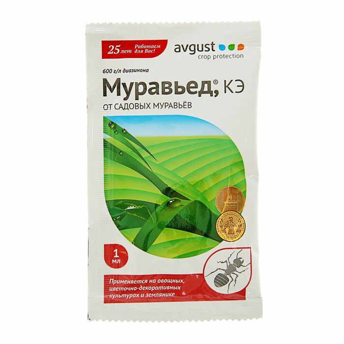 Heilmittel für Gartenameisen Ameisenbär Ampulle in einer Packung. 1 ml