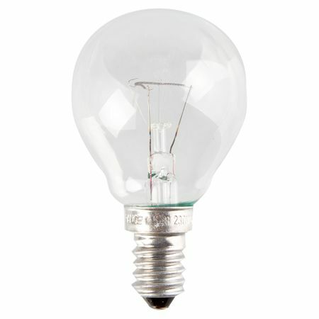 Lâmpada incandescente Osram ball E14 60 W luz transparente branco quente