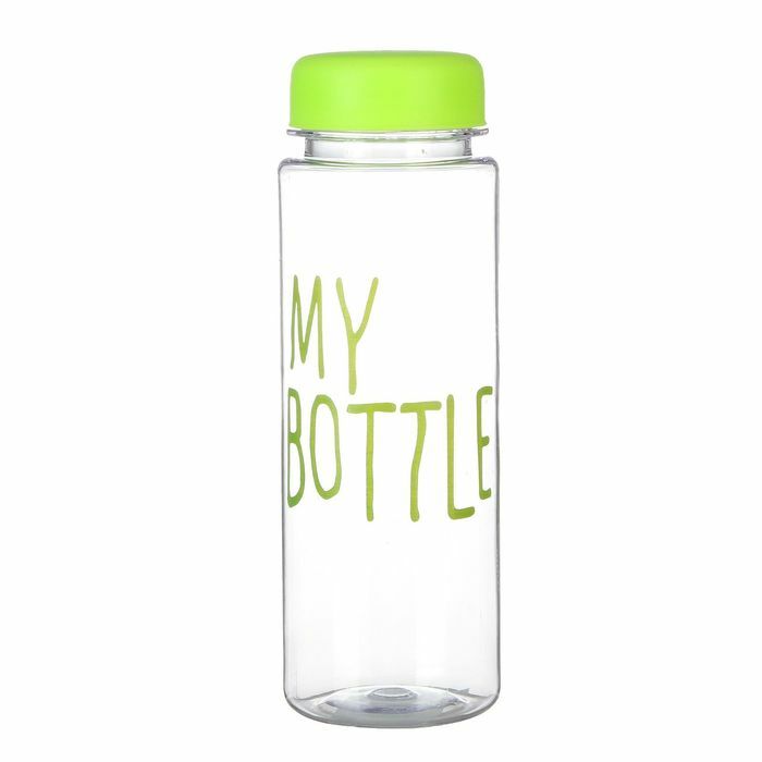 My Bottle, vidalı kapaklı, 500 ml, yeşil