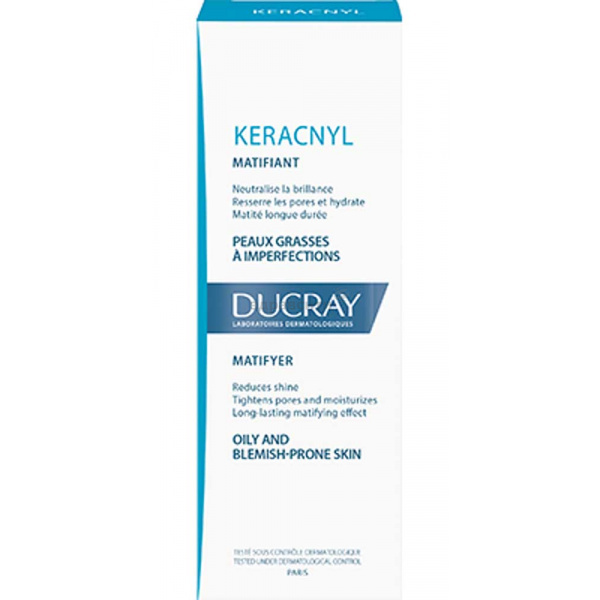 Emulsão Ducray matificante Keracnyl 30 ml