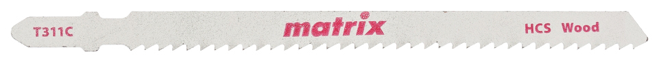 Listi vbodne žage za les MATRIX 3 kos T311C, 100 x 2,75 mm HCS 78220