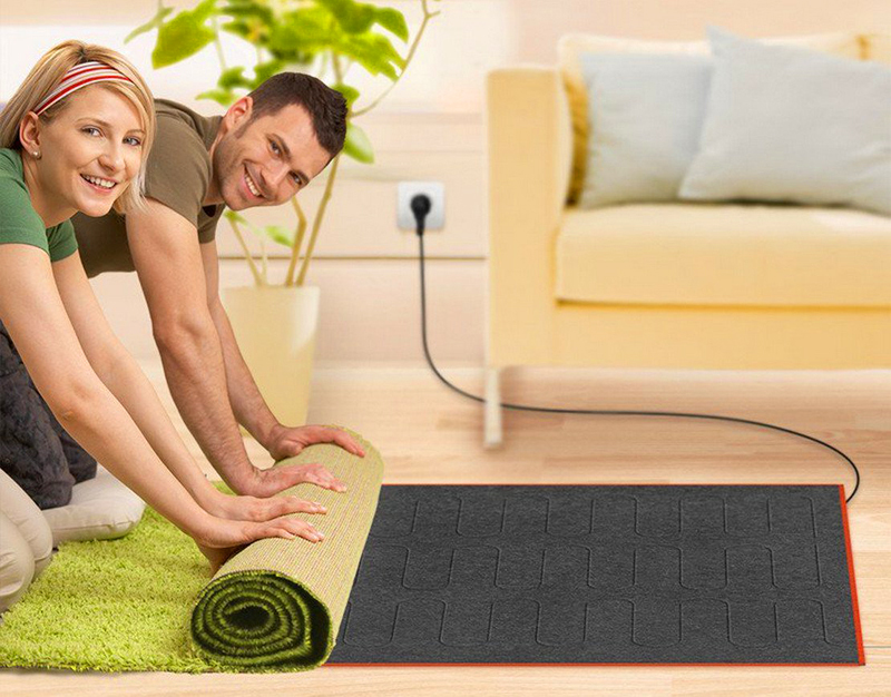 Mobile warm floor: this is what will save us from colds in winter