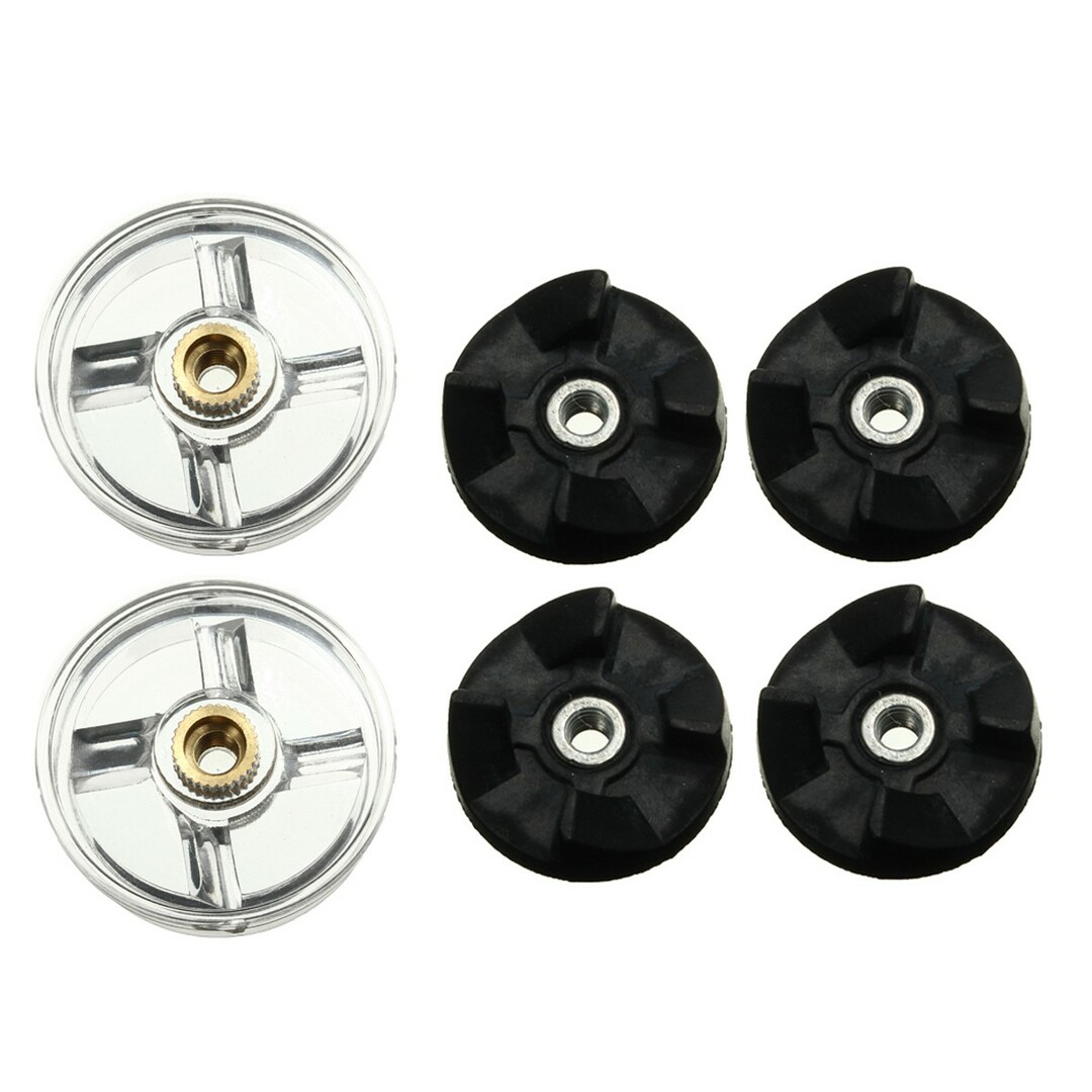 4pcs plastic base for gearboxes and 4pcs rubber gear for magic blender spare parts replacement