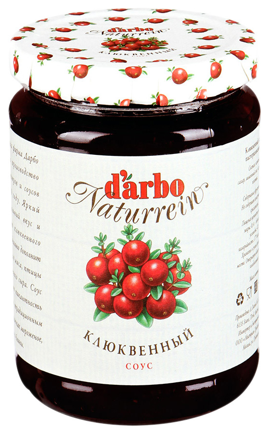 Salsa di mirtilli rossi Darbo 400 g