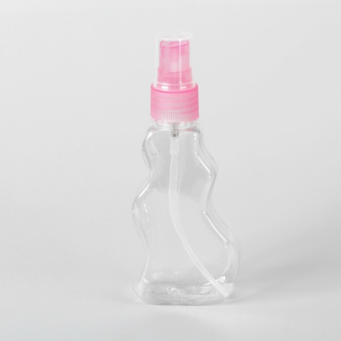  Vorratsflasche mit Sprühflasche, 80ml, MIX color
