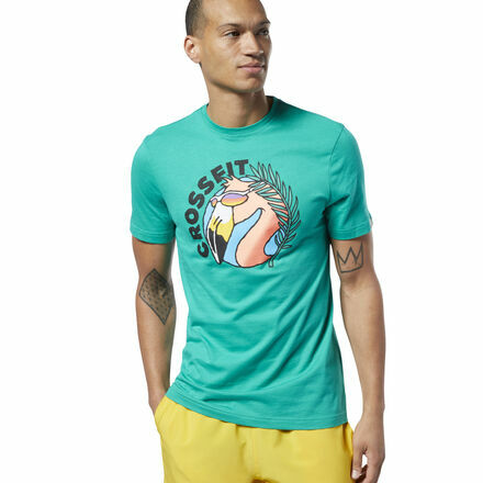 Reebok CrossFit® Funky Flamingo sporta T-krekls