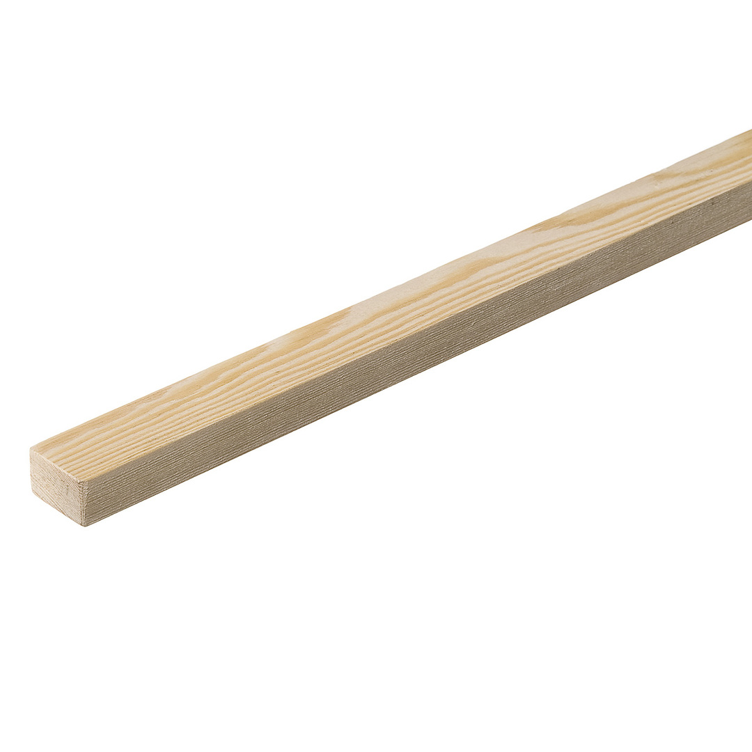 Dry planed hardwood bar 20x30x3000 mm grade AB
