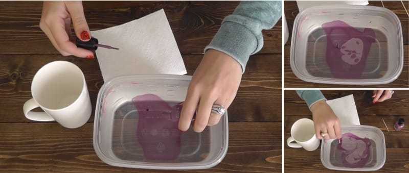 דרכים פשוטות כדי לקשט את הכלים בעזרת לק בצבע אקרילי