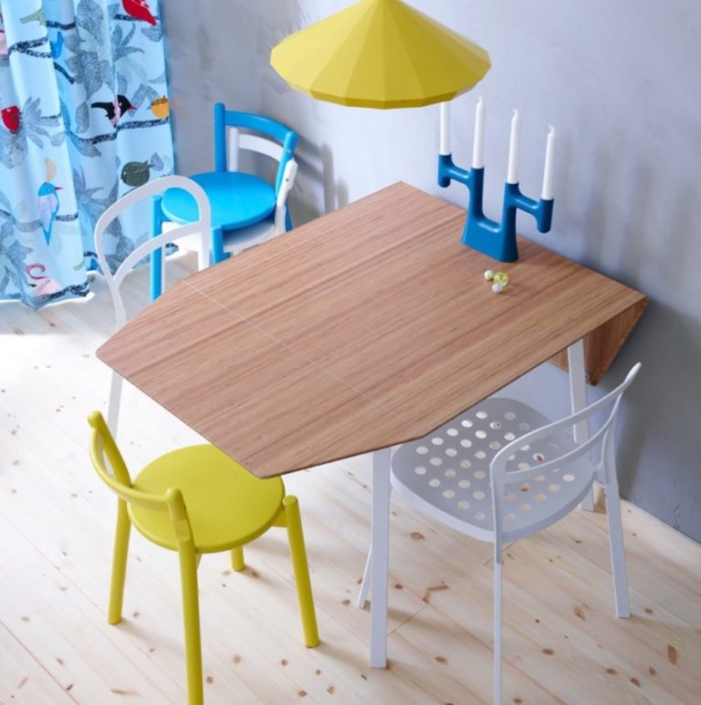 mesa plegable para niños