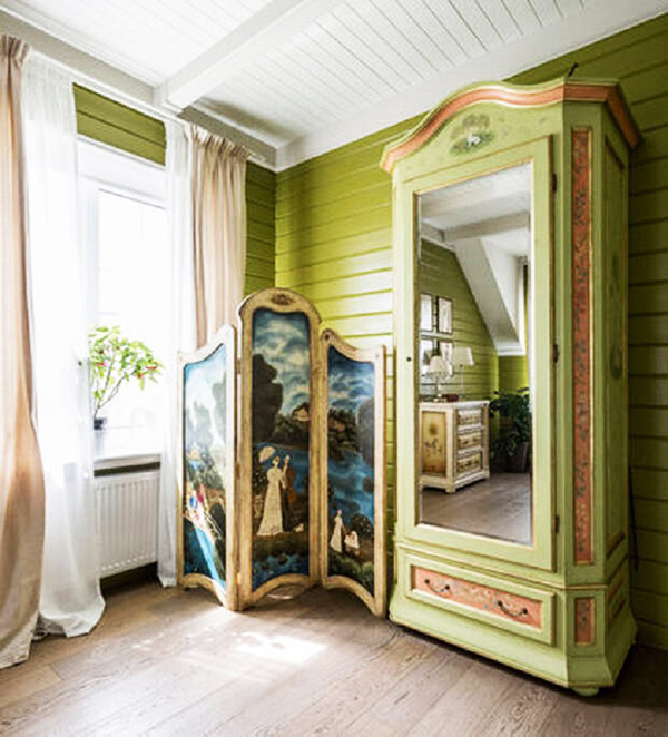 Het geweldige huis van actrice en ontwerper Anastasia Nemolyaeva