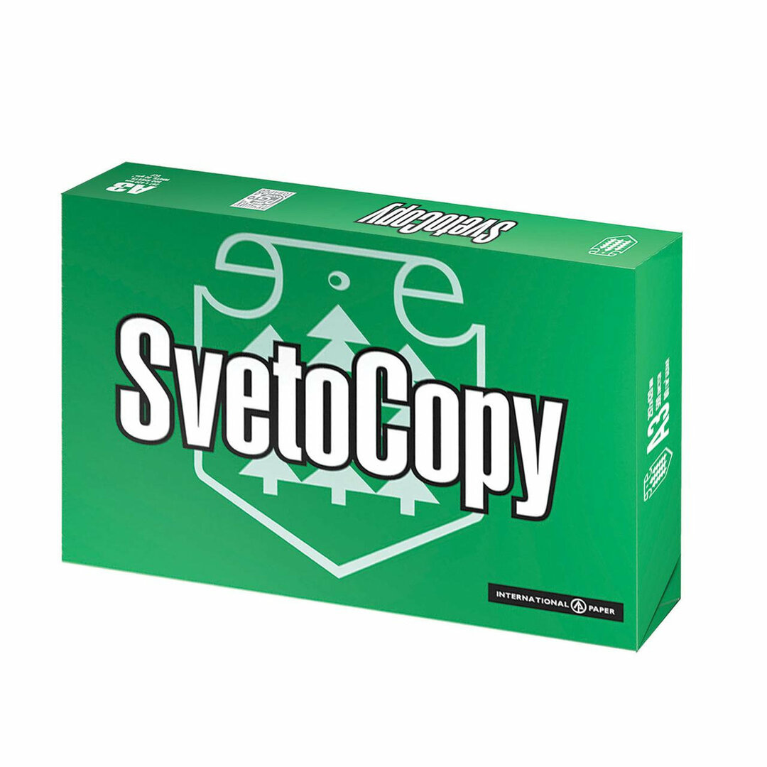 Svetocopy A3 80 g / m2 500 peças International Paper