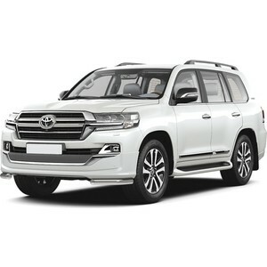Front bumper guard d57 Rival corners for Toyota Land Cruiser 200 restyling (Executive Lounge) (2018-present), 2 parts, R.5724.003