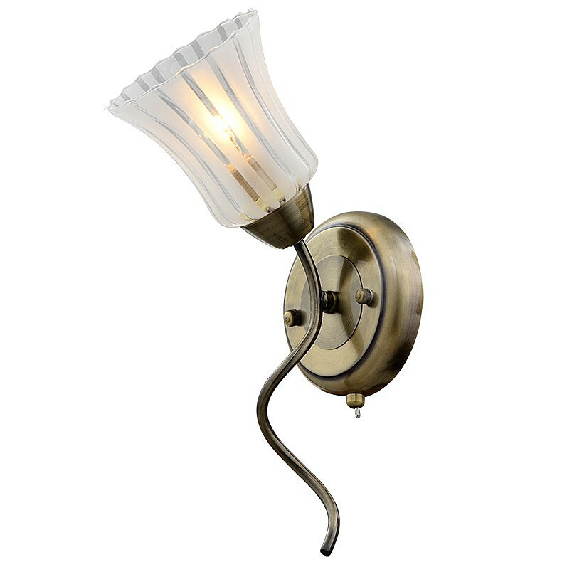 Vägglampa ID-lampa Bridgeport 245 / 1A-Oldbronze
