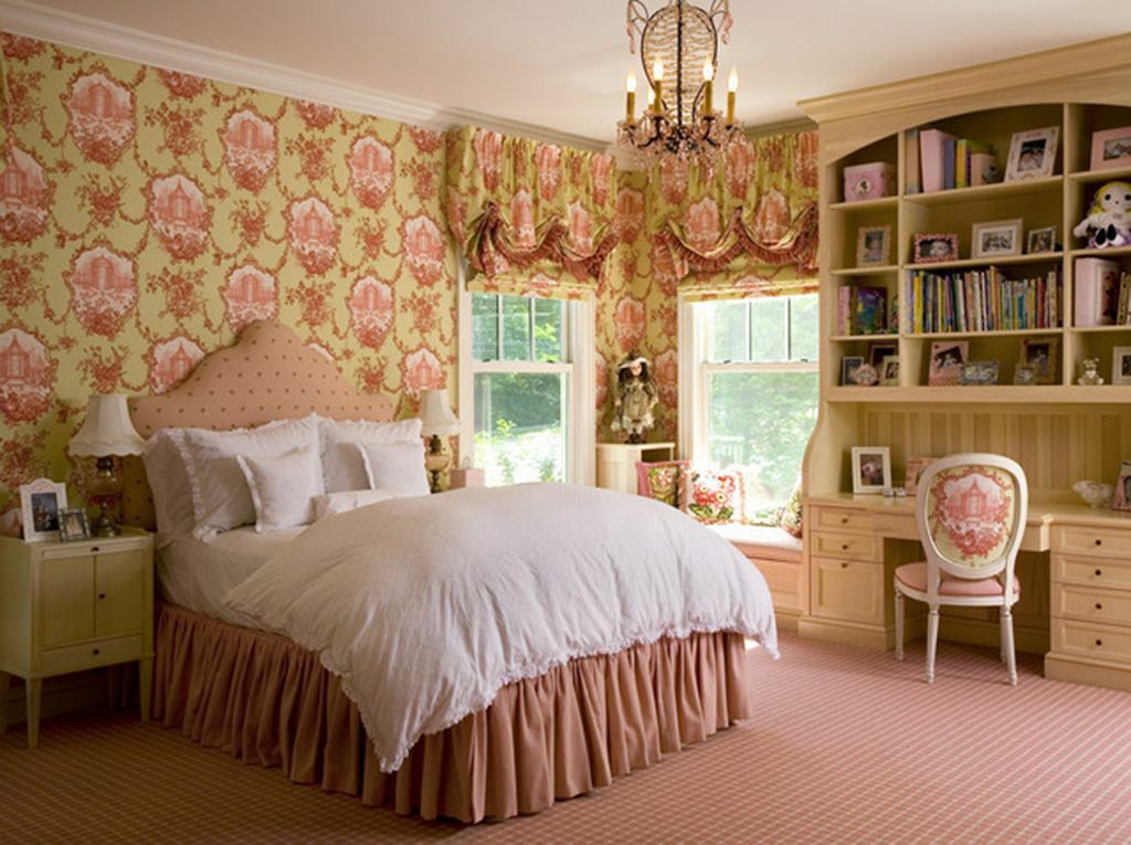 English style in the interior of a children's room