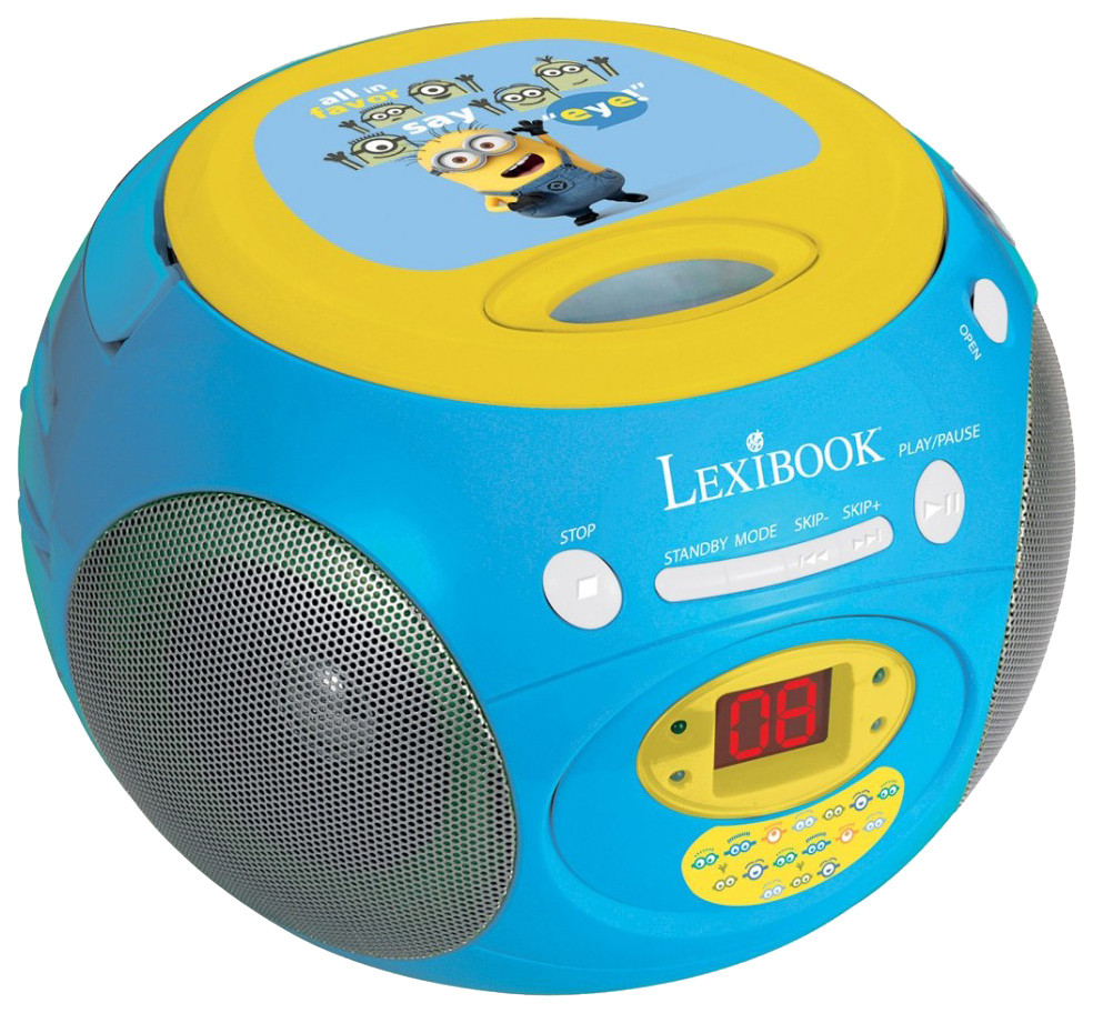 Rádiový magnetofon Lexibook Minions RCD102DES