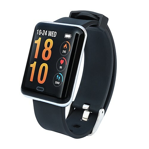 Mænd Smart Armbånd Android iOS Bluetooth Sport Vandtæt Pulsmåler Blodtryksmåling Touchskærm / Aktivitetsmåler / Vækkeur