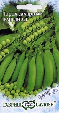 Seeds. Peas Refined, sugar (weight: 10 g)