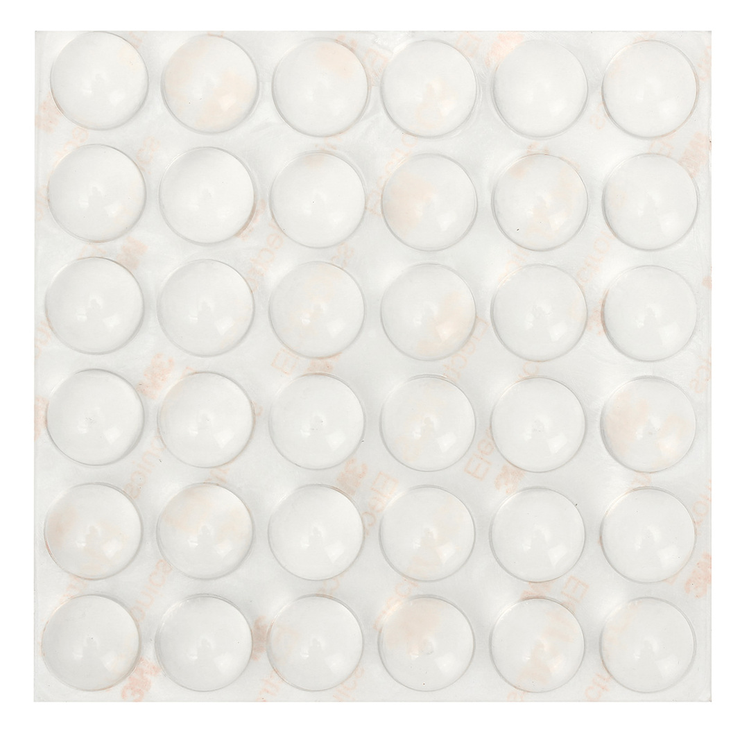  Átlátszó gumi talp lökhárító Szilikon Öntapadó csúszásgátló 16 × 10 mm