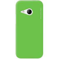 Deppa Air -fodral till HTC One mini 2 / M8 mini (grön) + skyddsfilm