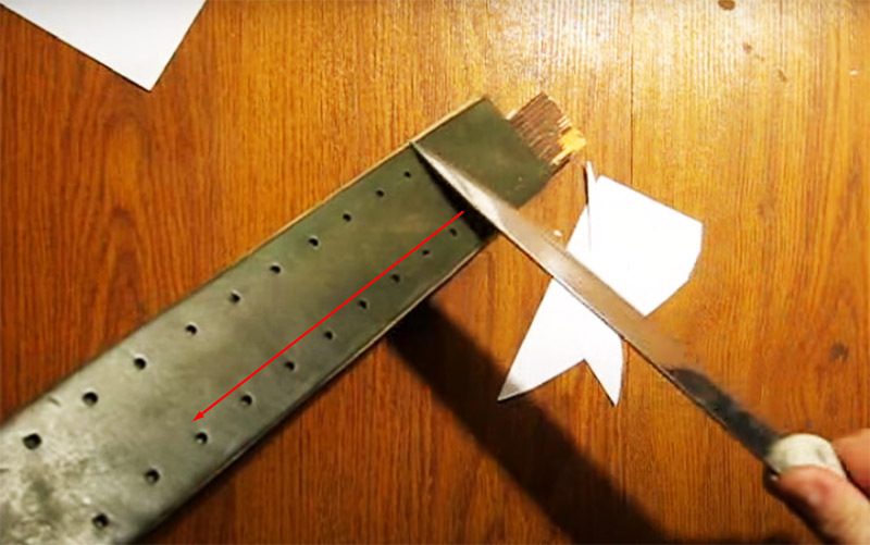 Nož do stanja oštrice - kako se izoštriti kod kuće