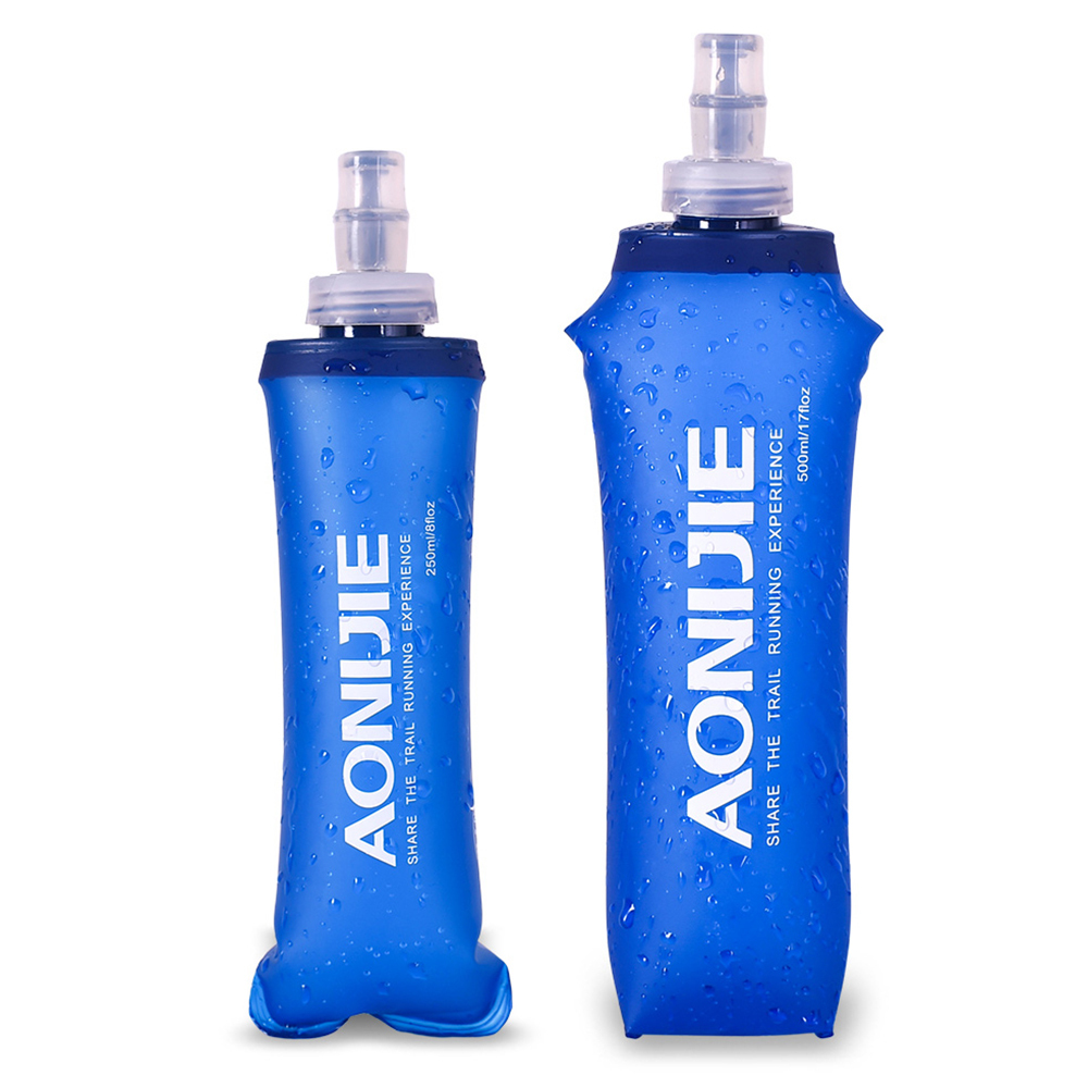 500ml Foldable TPU Water Bottle Soft Drinking Tea Outdoor Sports Running