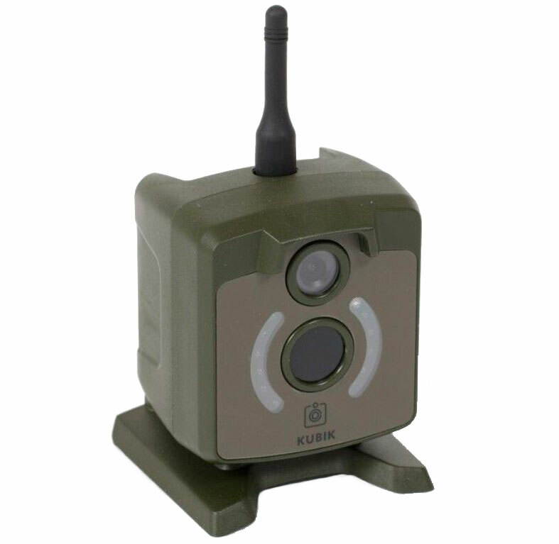 Fotoaparato gaudyklė KUBIK žalia (2G, „Bluetooth“, „Wi-Fi“) (+ Nemokama atminties kortelė!)