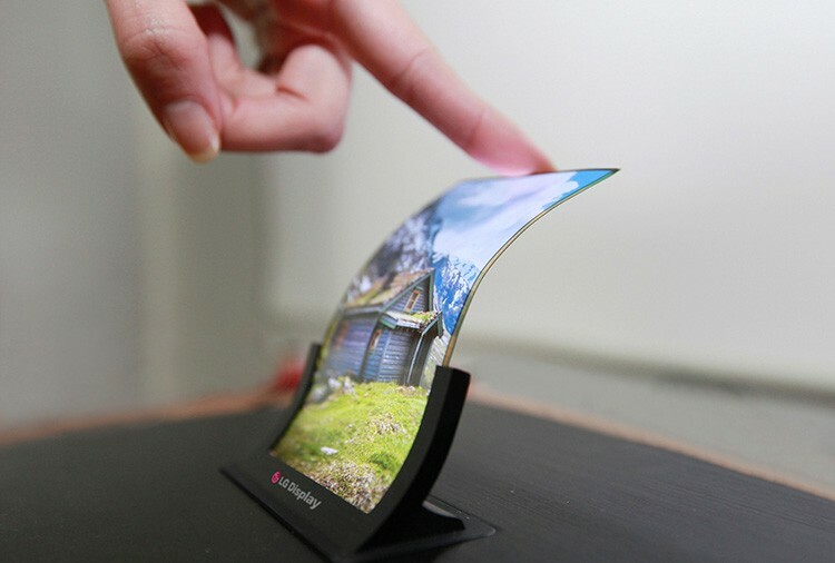 OLED ir pavēris jaunas iespējas elastīgiem ekrāniem