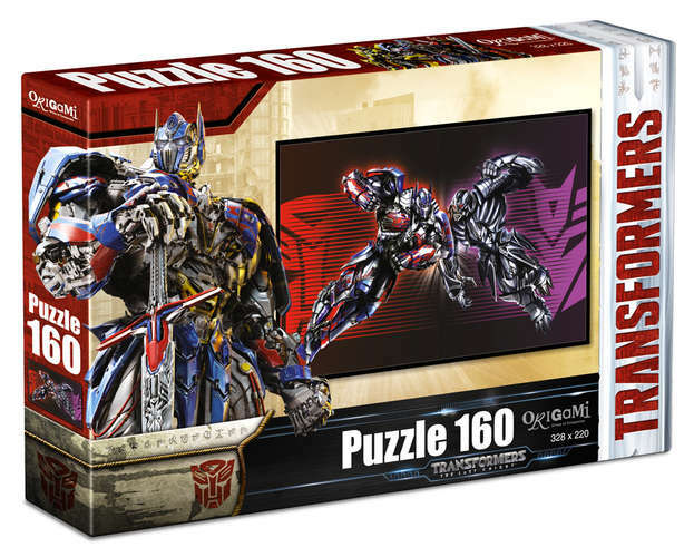 Origami puzzle Transformers 160el., Field (220x330) 03283
