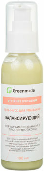 Gel-mousse za umivanje Balancing GreenMade za mešano in problematično kožo