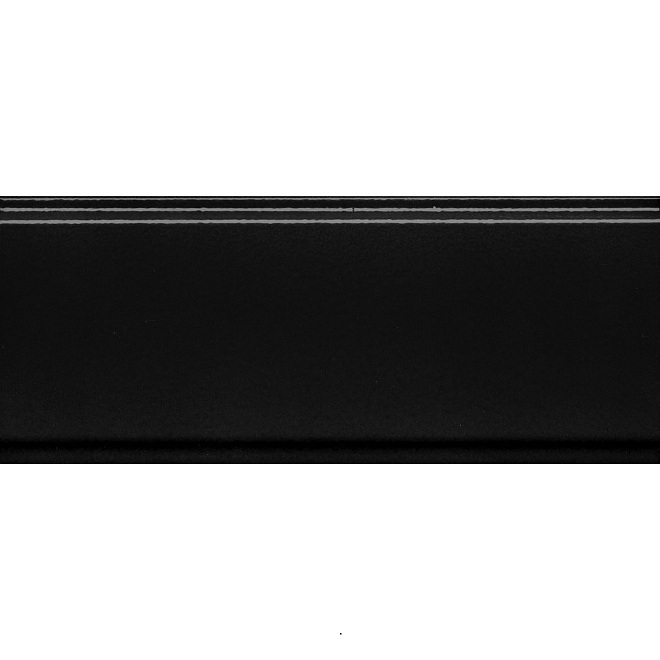 Seramik bordür Kerama Marazzi BDA002R Danieli kenarlı siyah 300x120 mm