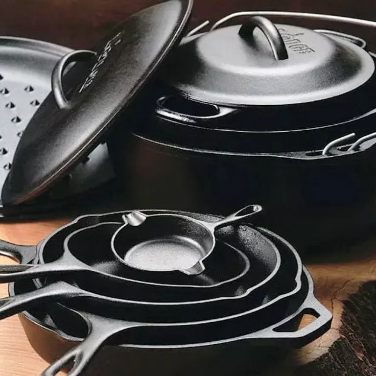 lodge frying pan set