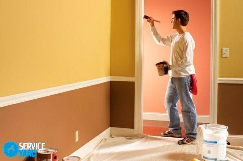 Come preparare i muri per dipingere dopo lo sfondo?