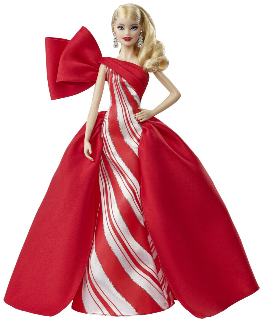 Barbie dukke festlig 2019 blonde fxf01: priser fra $ 29 kjøp billig i nettbutikken