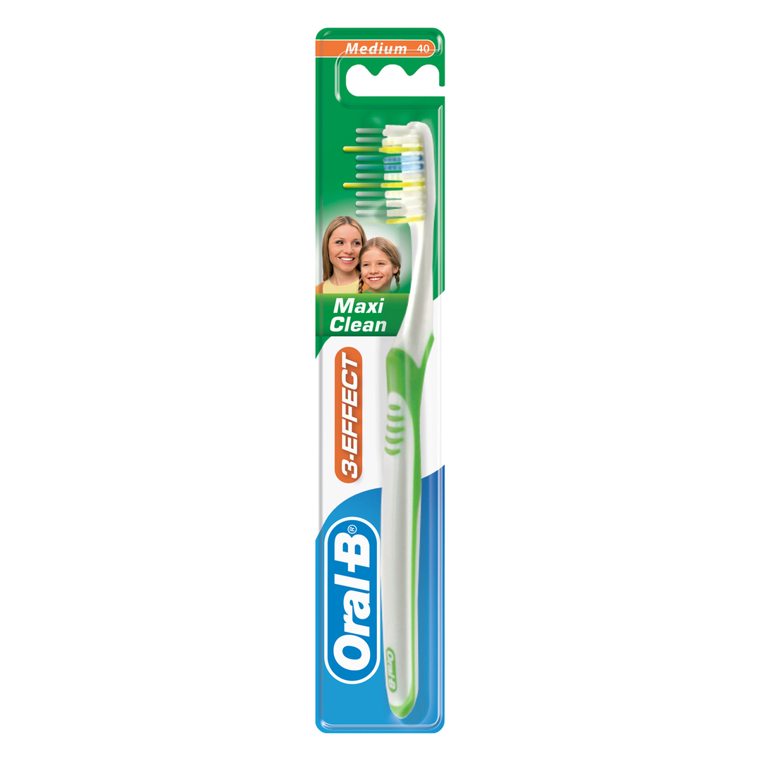 Tannbørste Oral-B 3_Effect Maxi Clean Vision 40 medium 1 stk