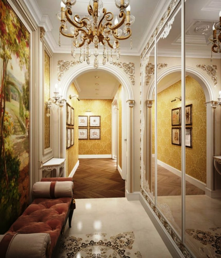 korridor i klassisk stil