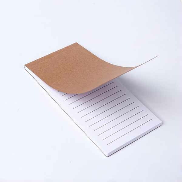 Praktisk notesbog kraftpapir bærbar lille bog plan notesblok 10 stk