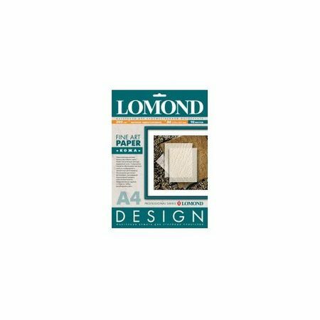 Lomond -paperi 0917041 A4 / 200g / m2 / 10l. / Valkoinen matta nahka mustesuihkutulostusta varten
