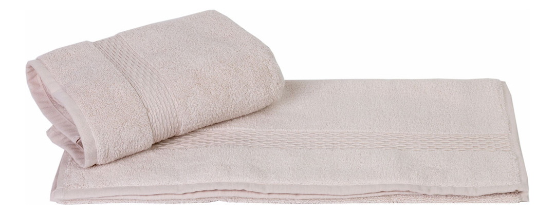 Ręcznik kąpielowy Hobby Tekstylia Domowe beżowy
