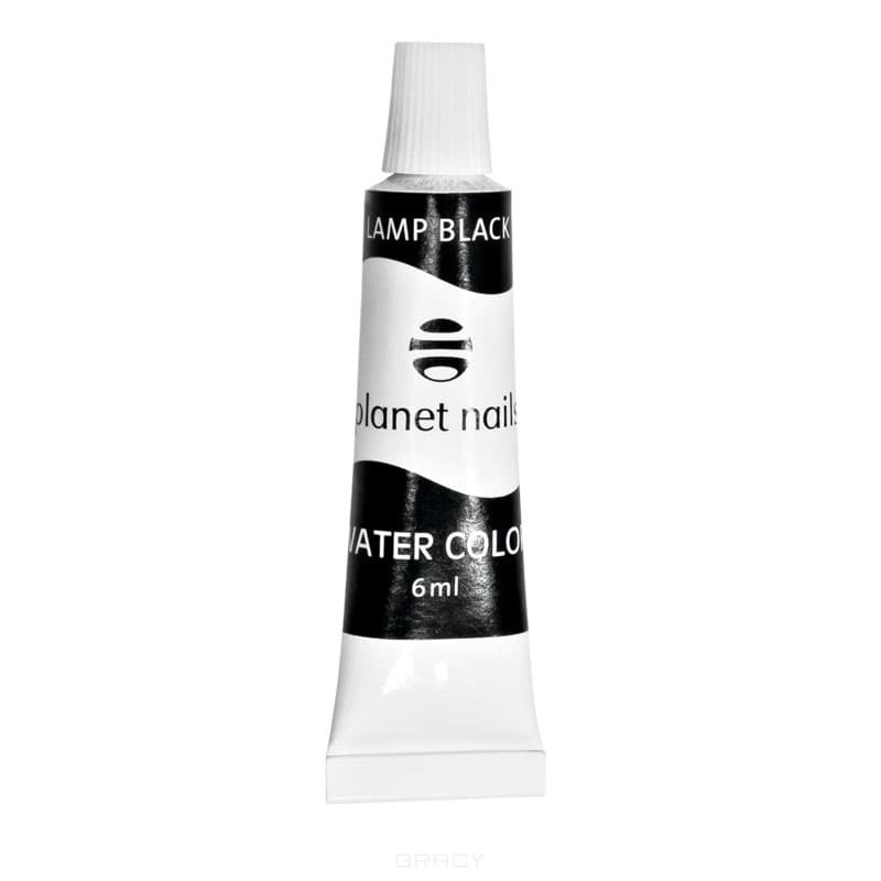 Acrylic water-based paint Black Planet Nails, 6 ml