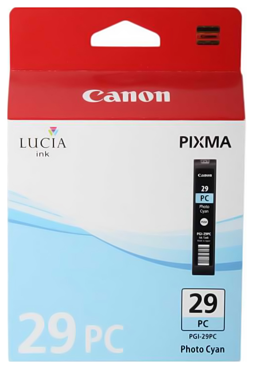 Canon PGI-29PC for PRO-1 Photo Cyan Cartridge 400 pages