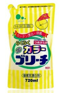 Mitsuei Zuurstofbleekmiddel voor gekleurde kleding (zachte voordelige verpakking), 720 ml