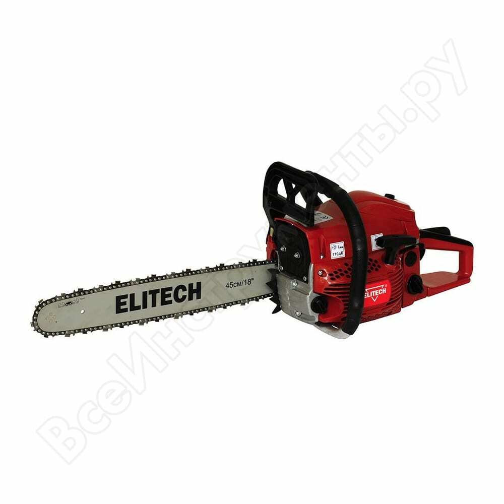 Chainsaw elitech: prices from 199 pounds buy inexpensively in the online store